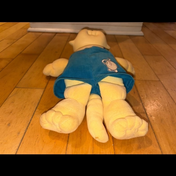 Vintage Plush Cat Doll with Rainbow Straps Koosas Cat - Picture 4 of 8